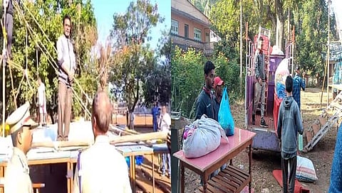 बेळगावात पोलिसांची दडपशाही