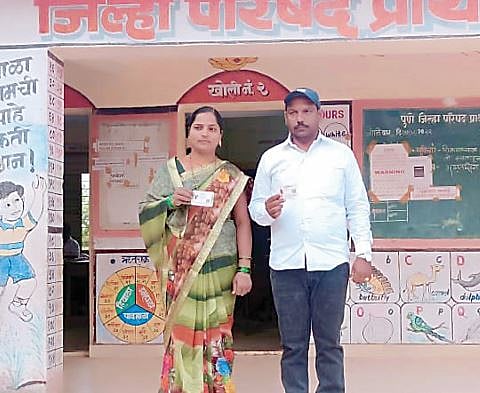 सोमेश्वरनगर : मतदानासाठी दुबईहून गाठले गाव