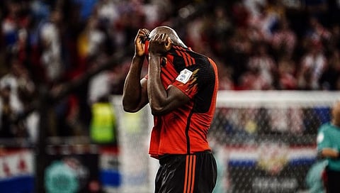 Romelu Lukaku : लुकाकूकडून डगआउटची तोडफोड; विश्वचषकातून बाहेर पडल्याने अश्रूअनावर