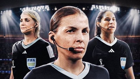FIFA WC Women Referee : पुरुष फुटबॉल विश्वचषक स्पर्धेत महिला रेफरींनी रचला इतिहास