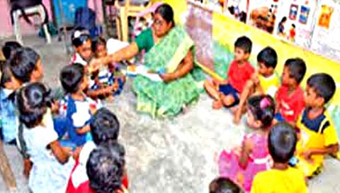 कोल्हापूर : अंगणवाडी कर्मचारी 20 फेब्रुवारीपासून संपावर