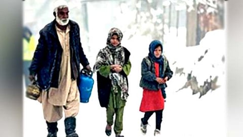 अफगाणिस्तानात भीषण थंडीचे १५७ बळी