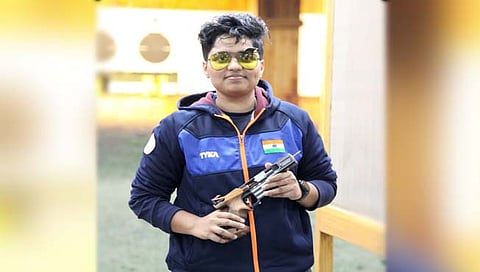 पेठवडगाव : आंतरराष्ट्रीय निवड चाचणीमध्ये अभिज्ञा पाटील हिने पटकाविले रौप्यपदक