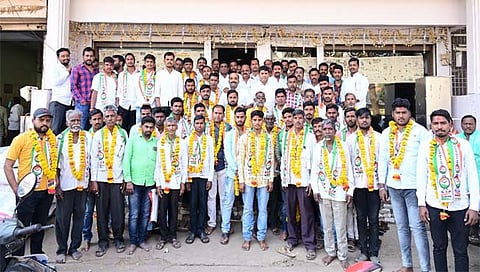 परभणी : भाजप कार्यकर्त्यांचा राष्ट्रवादी काँग्रेस पक्षात जाहीर प्रवेश