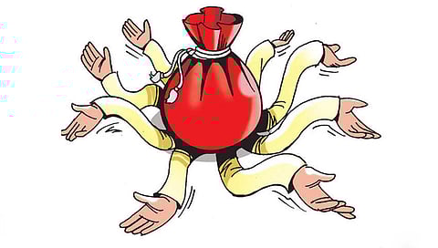 Nashik Bribe : लाचखोरांवर ४१७ सापळे; दोषारोपपत्र अवघे दोनच