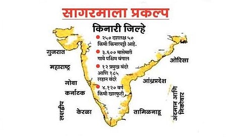ठाणे : ‘सागरमाला’तून होणार १२ बंदरांचा विकास; कोकणातील ४८ जेटीही सुसज्ज होणार