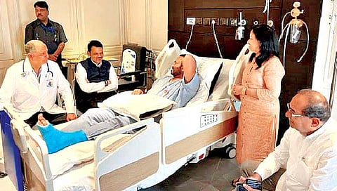 जयकुमारजी; तब्बेत मजबूत आहे म्हणूनच निभावलं : ना. देवेंद्र फडणवीस