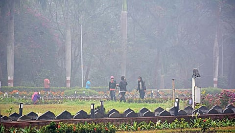 कोल्हापूर : थंडीचा कडाका वाढला