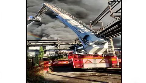 इगतपुरी स्फोट : जिंदाल आग प्रकरणी मनपाच्या लॅडरची महत्त्वपूर्ण भूमिका