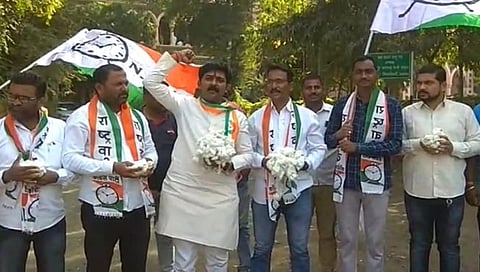 जळगाव : राष्ट्रवादी आंदोलन,www.pudhari.news