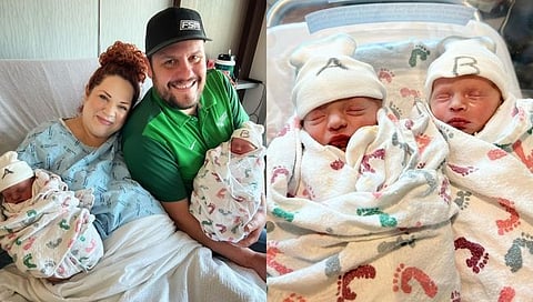 Twin Girl : जुळ्या बहिणी; काही मिनिटांचा फरक आणि वर्षाचे अंतर….