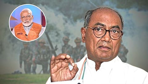 मोदी सरकारने सर्जिकल स्ट्राईकचे पुरावे दिले नाहीत : दिग्विजय सिंह