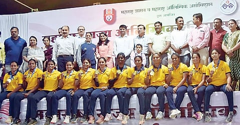 कबड्डीत पुण्याच्या महिलांची बाजी; राज्य ऑलिम्पिक कबड्डी क्रीडा स्पर्धा बारामतीत उत्साहात