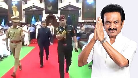 Tamilnadu CM : तमिळनाडू मुख्यमंत्र्यांच्या रोषानंतर राज्यपालांचा सभात्याग; रोहित पवार म्हणतात.. ”असा असावा स्वॅग”