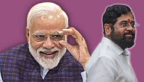 BKC Speech Eknath Shinde : सीएम शिंदेंचा ‘तो’ दावोस किस्सा; मोदींना हसू आवरेना