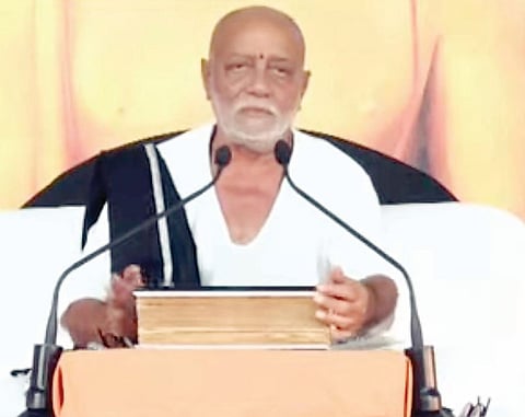 देहूरोड : केलेल्या कामानंतर बोलतो तोच प्रेमळ माणूस : मोरारीबापू