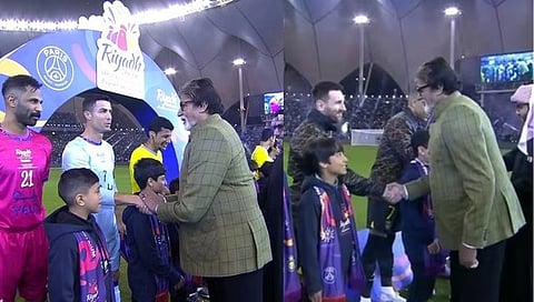 Ronaldo – Messi : रोनाल्डो-मेस्सीपुढे झळकले महानायक