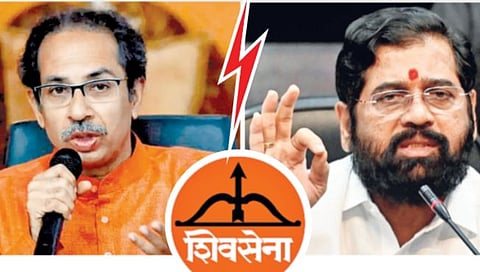 Shiv Sena party symbol dispute
