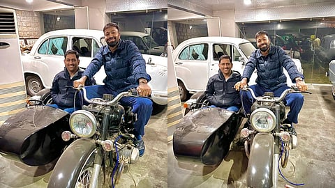 MS Dhoni-Hardik Pandya : क्रिकेटमधील जय-वीरू रांचीमध्ये एकत्र