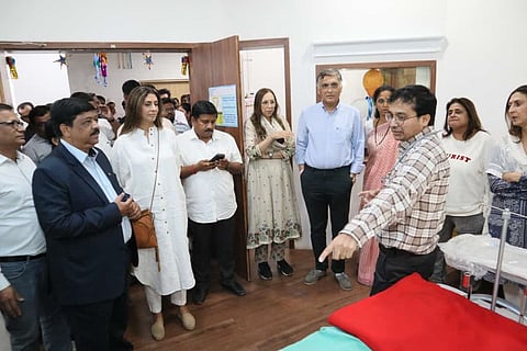 अमिताभ बच्चन यांची कन्या श्वेता नंदा बारामतीत, पवार कुटुंबीयांच्या निमंत्रणावरून विविध प्रकल्पांना भेट