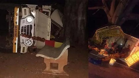 बेळगाव : यल्लम्मा देवीच्या दर्शनाला जाणाऱ्या भाविकांवर काळाचा घाला, भीषण अपघातात ६ ठार, १६ जखमी