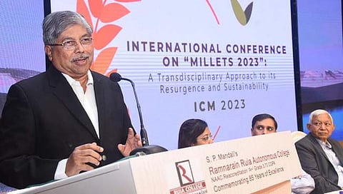 Chandrakant Patil News : भरडधान्य उत्पादनाला प्रोत्साहन देऊन ब्रँडिंग करणे गरजेचे – चंद्रकांत पाटील