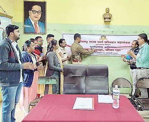 नगर : सुरक्षा अभियान आयुष्यभरासाठी राबवावे : अभिजीत चौधरी