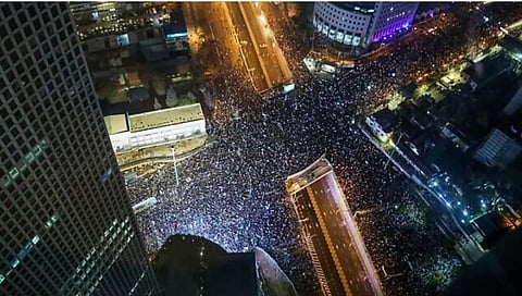 PM नेतन्याहूंविरोधात इस्रायलमधील जनता रस्त्यावर, जाणून घ्या ऐतिहासिक आंदोलनाविषयी…