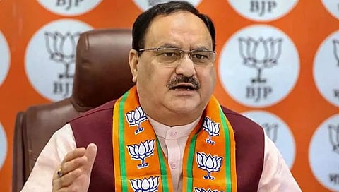 BJP state president: j.p.nadda