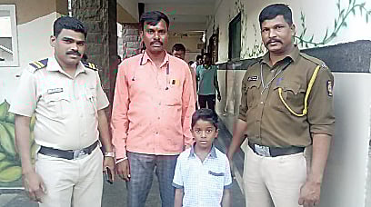 नगर : अंभोरेतून भरकटलेला बालक सापडला !