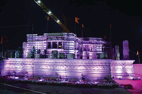 पिंपरी : श्रीक्षेत्र भंडारा डोंगरावर गर्दी ; मंदिर निर्माणामुळे भाविकांची वाढली ओढ !