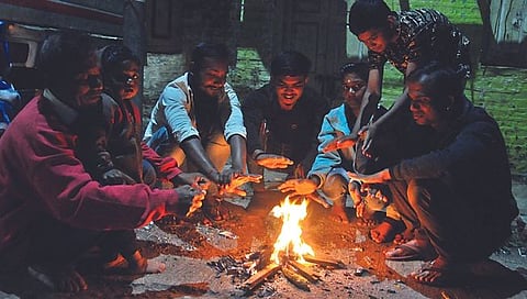 नाशिकमध्ये थंडीचा कडाका वाढला, निफाडचा पारा ६.५ अंशांवर