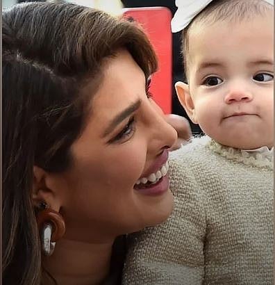 priyanka chopra with daughter malti