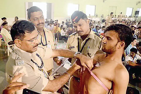 नगर : 4,117 उच्चशिक्षित पोलिस भरतीच्या रांगेत ; इंजिनीअर, वकील अन् एमएसस्सी पदविधारकांचा समावेश