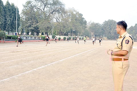 नगर : पोलिस भरतीला 396 जणांची दांडी