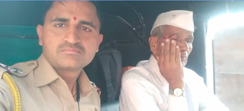 पुणे : पीएसआयमुळे वाचले ज्येष्ठ नागरिकाचे प्राण !
