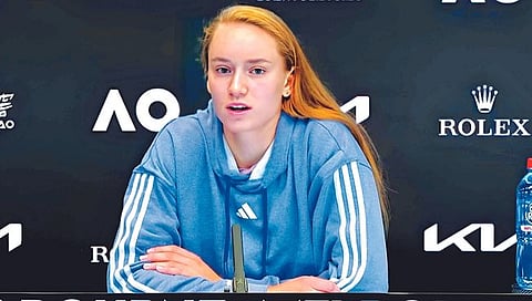 Elena Rybakina : सुरुवातीपासून आक्रमक खेळल्यामुळे जिंकले : एलेना रिबाकीना