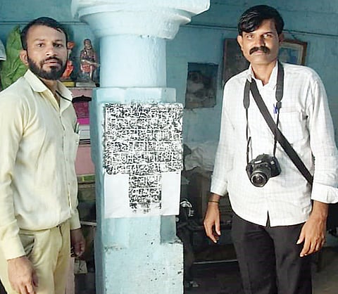 नगर : खोलेश्वर मंदिरात शहाजीराजे भोसले यांच्या जहागिरीतील शिलालेख उजेडात