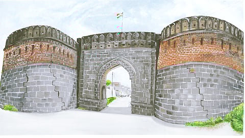 नगर : पानिपत धारातीर्थी मराठा वीर योध्यांना श्रीगोंद्यातील दिल्ली वेशीत अभिवादन