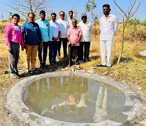 खोर : वन्यप्राण्यांच्या मदतीला धावला ’एक मित्र एक वृक्ष ग्रुप’