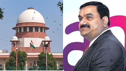 Adani-Hindenburg issue: अदानी प्रकरणाच्या वार्तांकनास मनाई नाही, सर्वोच्च न्यायालय