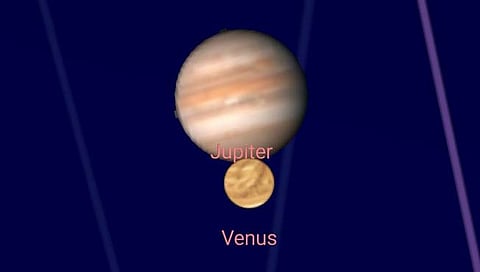 चंद्रपूर: गुरू-शुक्र ग्रहांची बुधवारी विलोभनीय युती; १५ वर्षानंतर पाहण्याची संधी