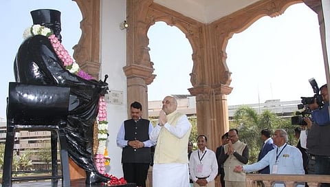 केंद्रीय गृहमंत्री अमित शहा यांची रेशीमबाग कार्यालयाला भेट