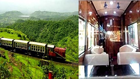 नेरळ-माथेरान मिनी ट्रेनला आता सलून डब्याची जोड