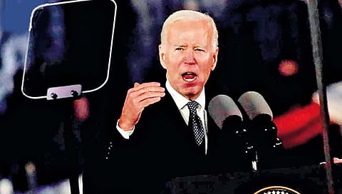 युक्रेनला रशिया जिंकू शकणार नाही : बायडेन