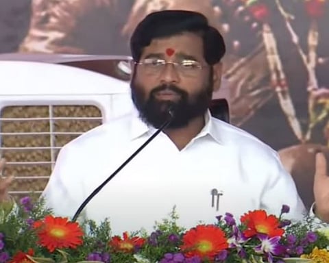 छत्रपती शिवाजी महाराजांच्या आशिर्वादानेच धनुष्यबाण मिळाला : मुख्यमंत्री एकनाथ शिंदे