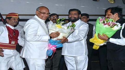 नवनियुक्त राज्यपाल रमेश बैस यांचे मुंबईत आगमन