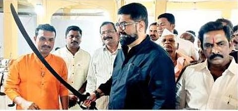 शिवकालीन हत्यारांच्या स्पर्शाने अंगावर रोमांच : आ. शिवेंद्रराजे भोसले