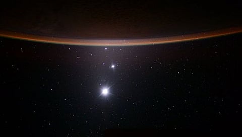 अवकाशात दुर्मिळ योग