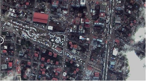 Turkey earthquake Photos : येथे एक शहर होतं…भूकंपानंतरची तुर्कस्थानमधील भीषणता समोर (Photo)